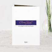 Carte Drôle Meerkat : Attention ! Vous êtes un enfant de (Dos)