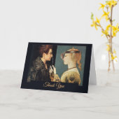 Carte Drôle Merci Renaissance Femme Docteur (Fleur jaune)