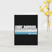 Carte Drôle mignon animal visage mouton costume Hallowee (Fleur jaune)