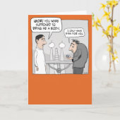 Carte Drôle n'avoir que des yeux pour vous Halloween (Fleur jaune)