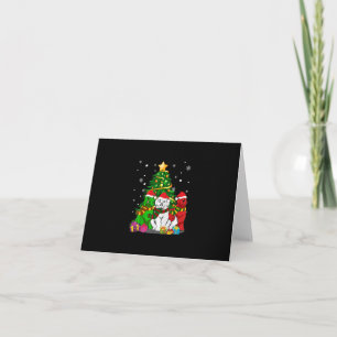 Carte Drôle Newfie Drôle de chien de Terre-Neuve Noël