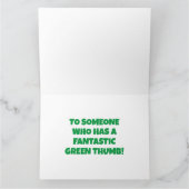 Carte Drôle Obsessionnel et Compulsif trouble Plante (Intérieur)