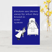 Carte drôle obtenir bien (Fleur jaune)