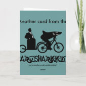 Carte Drôle, offensive Délivrance thème Anniversaire (Dos)