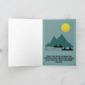 Carte Drôle, offensive Délivrance thème Anniversaire (Intérieur)