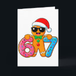 Carte Drôle pain d'épice six sept 67 glace égoutter Noël<br><div class="desc">Drôle pain d'épice six sept 67 glace égoutter Noël garçons</div>