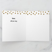 Carte Drôle parce que tu comptes tellement pour moi je l (Intérieur)