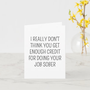 Carte Drôle Parti de retraite de collègue de travail pou