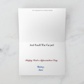 Carte Drôle Pastor Appréciation Card Ver. 2 (Intérieur)