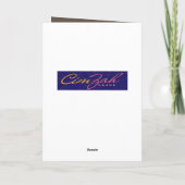 Carte Drôle Père Chat Purfect D'Un Chat Sur Fête des pèr (Dos)