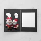 Carte Drôle Père Noël Joke (Intérieur)
