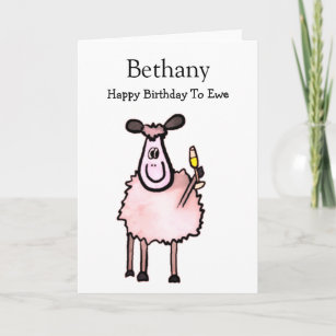 Cadeaux Joyeux Anniversaire A La Brebis Zazzle Be