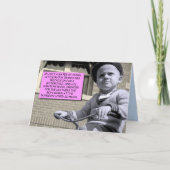 Carte drôle - Petit Butch (Devant)