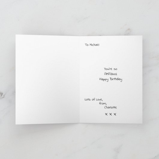 Carte Drôle plongée plongée plongée plongée sous-marine (Intérieur)