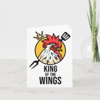 Drôle poulet Roi ailes Fans Bbq Drumstick Don F