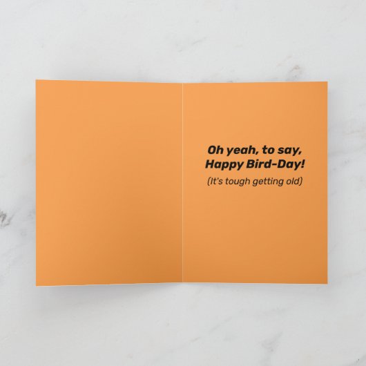 Carte Drôle Pourquoi Le Poulet A-T-Il Traversé La Route  (Intérieur)