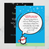 Carte Drôle problème mathématique 50e anniversaire (Devant / Derrière)