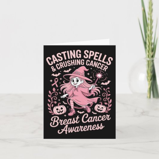Carte Drôle Puits Et Crushing Cancer Witch Hal (Devant)