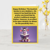 Carte Drôle Pun Pourrait Être Suede Joyeux Anniversaire (Fleur jaune)