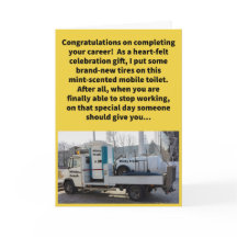 Drôle Pun Retiré Mint Potty Retraite