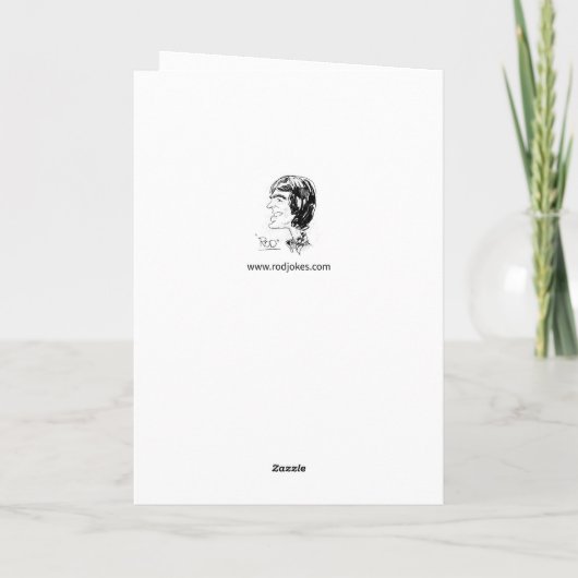 Carte Drôle Pun Tous Tolled Joyeux Anniversaire (Dos)