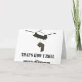 Carte Drôle qui est comment je roule (Dos)