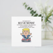 Carte Drôle retraite (Debout devant)