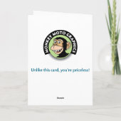 Carte Drôle Retraite Féminine (Dos)