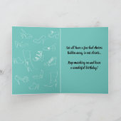 Carte Drôle Retro 50's Lady Comparer Chaussures Aux Homm (Intérieur)