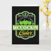 Carte Drôle Rien de mieux que Mcin Cider St. Patricks  (Fleur jaune)