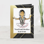 Carte Drôle Sarcastique Fabulous Bold Ethnique Anniversa (Devant)