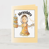 Carte Drôle Sassy Cartoon moderne Joyeux anniversaire (Devant)