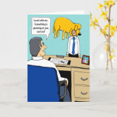 Carte Drôle Secouer ça Incitatif (Fleur jaune)