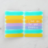 Carte Drôle Siamese Kitten Butt Espace photo (Intérieur)