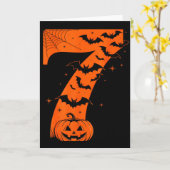 Carte Drôle Six Sept 6 7 Mème Conception Couples Hallowe (Fleur jaune)