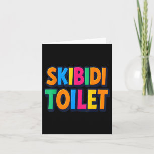 Carte Drôle Skibidi Toilet