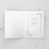 Carte Drôle Snarky Sarcastic Femme Caricature Anniversai (Intérieur)