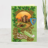 Carte Drôle St. Patrick's Day Greeting Card (Devant)