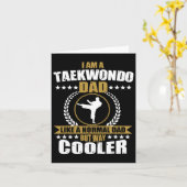 Carte Drôle Tae Kwon Do Fighter Papa Taekwondo For Men K (Fleur jaune)