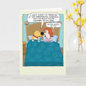 Carte Drôle Terrifié par l'anniversaire de Trump (Fleur jaune)