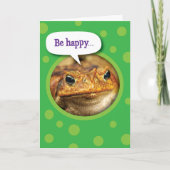 Carte Drôle Toad Vous N'Avez Pas Encore Croisé Anniversa (Devant)