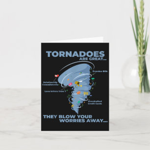 Carte Drôle Tornade Sarcastique Infographie Citation Gra
