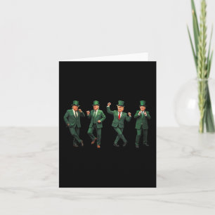 Carte Drôle Trump Dance Saint Patricks Day Pyjamas Ymca