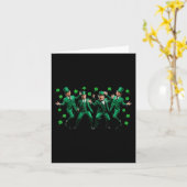 Carte Drôle Trump Dance Saint Patricks Day Pyjamas Ymca (Fleur jaune)