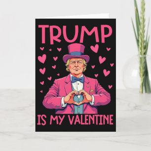 Carte Drôle Trump est mon Valentin Trump Hommes Femmes
