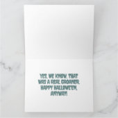 Carte Drôle, tu as été hébergé ! Fantômes dans le cimeti (Intérieur)