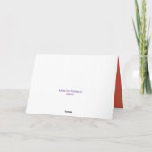 Carte Drôle, tulipes, fleurs, colorées, pâques (Dos)