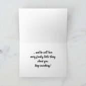 Carte Drôle Un Jour, Ton Prince Viendra Candy Corn (Intérieur)