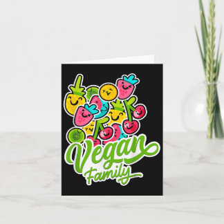 Carte Drôle végétarien Cool Legume Fruits Végétalisme Mo