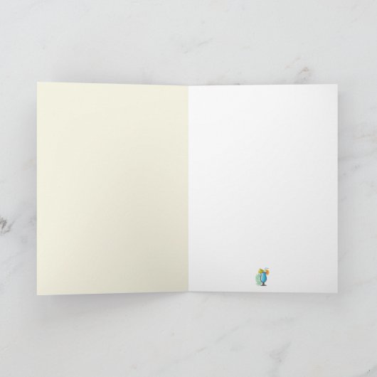 Carte Drôle Vielle Dame Envoi Soleil Et Good Vibes (Intérieur)